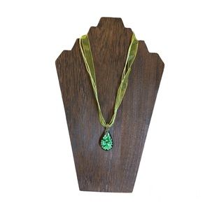 Green Glass Necklace